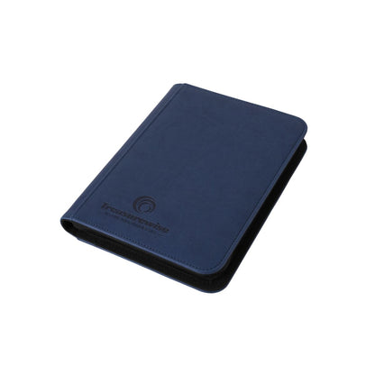 TreasureWise - WiseGuard Mini Zip Binder 4 (160 cards) - Blue